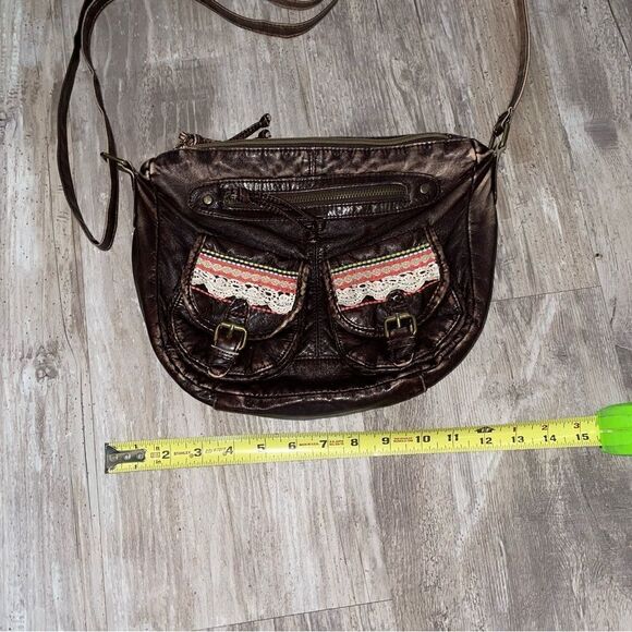 T shirt and jeans co sweet little bag with lace pockets - Picture 7 of 11